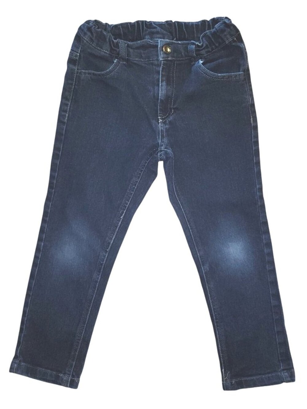 Boy's Nautica Skinny Tight Leg Jeans Size 5/6 Stretch Dark Wash Pants Adjustable